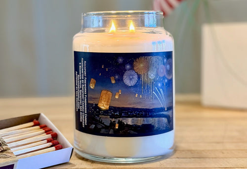 Annual Commemorative Fireworks Candle